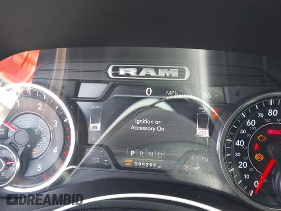2019 Ram 2500 Laramie with VIN 3C6UR5FL2KG630341, listed as a IAAI auction lot 41742788 with 95,292 mi miles and . Bid and sale history available at DreamBid. Image 7.