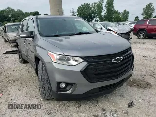 2021 Chevrolet Traverse LT Cloth with VIN 1GNERGKWXMJ208657, listed as a Copart auction lot 61564725 with 52,135 mi miles and Salvage title. Bid and sale history available at DreamBid. Image 14.