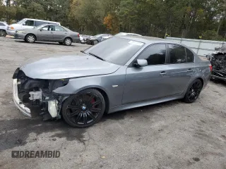 2009 BMW 5 Series 550i with VIN WBANW53529CT55446, listed as a Copart auction lot 78631374 with 125,375 mi miles and Salvage Title. Bid and sale history available at carsss.com. Image 1.