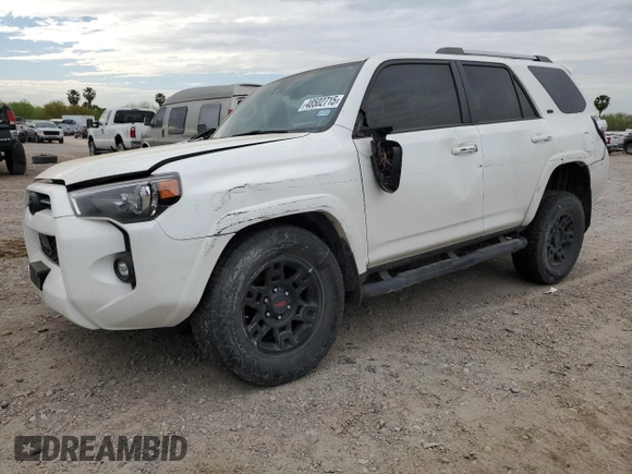 2021 Toyota 4Runner SR5 Premium with VIN JTENU5JR4M5872688, listed as a Copart auction lot 48502715 with 57,409 mi miles and Clean title. Bid and sale history available at DreamBid. Image 1.