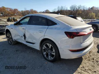 2020 Audi e-tron Sportback Premium Plus with VIN WA12ABGE4LB035209, listed as a Copart auction lot 78139704 with 13,055 mi miles and Salvage title. Bid and sale history available at DreamBid. Image 2.