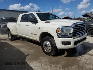 2019 Ram 3500 Longhorn with VIN 3C63RRNL6KG704171, listed as a Copart auction lot 73731114 with 0 mi miles and Non Repairable. Bid and sale history available at carsss.com. Image 4.