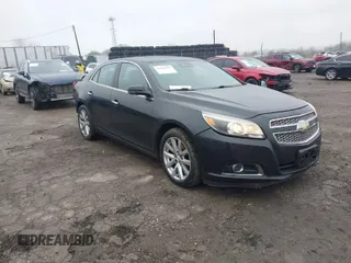 2013 Chevrolet Malibu LTZ with VIN 1G11H5SA7DF177897, listed as a IAAI auction lot 41984307 with 265,840 mi miles and . Bid and sale history available at DreamBid. Image 1.