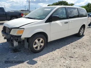 2009 Dodge Grand Caravan SE with VIN 1D8HN44E29B509835, listed as a Copart auction lot 56311925 with 105,108 mi miles and Salvage title. Bid and sale history available at DreamBid. Image 1.