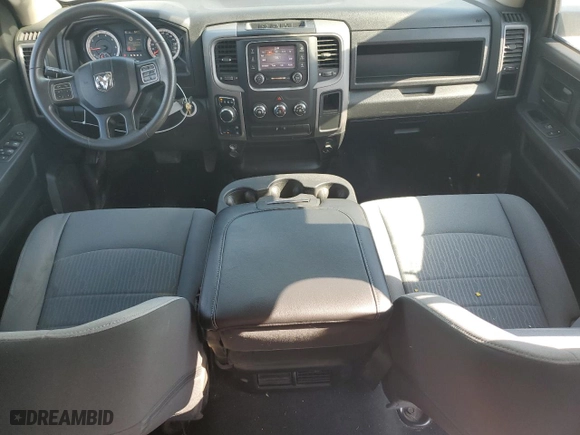 2021 Ram 1500 Classic Tradesman with VIN 3C6RR7KG5MG570097, listed as a Copart auction lot 75824324 with 58,989 mi miles and Salvage Title. Bid and sale history available at carsss.com. Image 8.