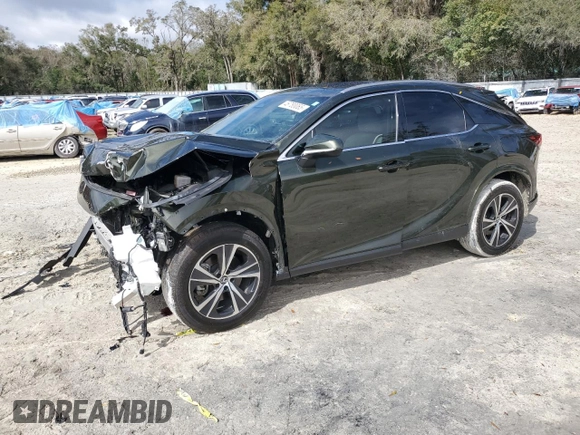 2023 Lexus RX with VIN 2T2BAMBA7PC009681, listed as a Copart auction lot 46780065 with 33,088 mi miles and Salvage Title. Bid and sale history available at carsss.com. Image 1.