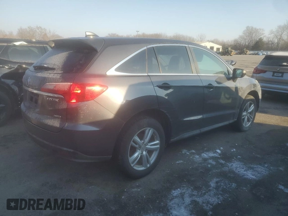 2014 Acura RDX Tech Pkg with VIN 5J8TB4H53EL020488, listed as a Copart auction lot 42102675 with 0 mi miles and Salvage Title. Bid and sale history available at carsss.com. Image 3.