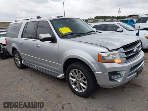 2017 Ford Expedition Max Limited z VIN 1FMJK1KT9HEA70294, wystawiony jako IAAI lot #42171573 z przebiegiem 181 034 mil mil oraz . Historia ofert i sprzedaży dostępna na DreamBid. Obrazek 1.