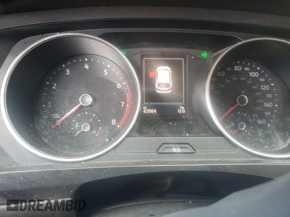 2018 Volkswagen Tiguan SEL with VIN 3VV2B7AXXJM134442, listed as a Copart auction lot 63554655 with 83,984 mi miles and Clean title. Bid and sale history available at DreamBid. Image 9.