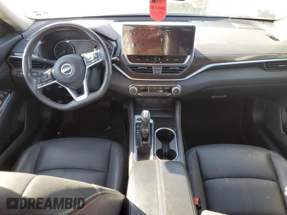 2024 Nissan Altima SR with VIN 1N4BL4CV2RN408648, listed as a Copart auction lot 49713425 with 15,704 mi miles and Salvage Title. Bid and sale history available at DreamBid. Image 8.