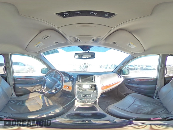 2013 Chrysler Town & Country Limited with VIN 2C4RC1GG7DR645926, listed as a Copart auction lot 46692665 with 235,185 mi miles and Salvage Title. Bid and sale history available at carsss.com. Image 14.