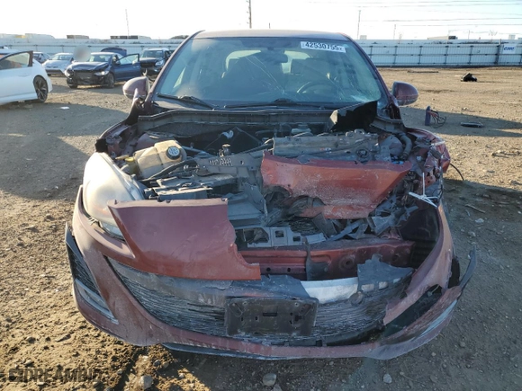 2011 Mazda Mazda3 s Sport with VIN JM1BL1K51B1450848, listed as a Copart auction lot 42530755 with 235,047 mi miles and Salvage Title. Bid and sale history available at carsss.com. Image 5.