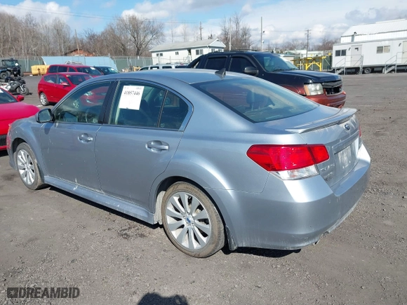 2012 Subaru Legacy 2.5i Limited with VIN 4S3BMBK65C3036618, listed as a IAAI auction lot 41857446 with 164,485 mi miles. Bid and sale history available at carsss.com. Image 3.