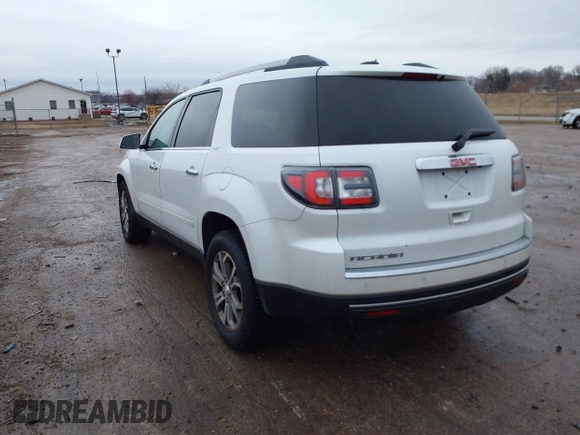 2016 GMC Acadia SLT with VIN 1GKKRRKD9GJ256682, listed as a IAAI auction lot 41468566 with 103,679 mi miles. Bid and sale history available at carsss.com. Image 3.