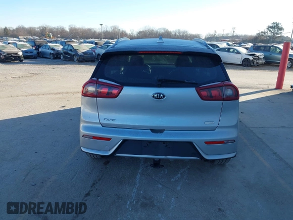 2018 Kia Niro EX with VIN KNDCC3LC1J5121507, listed as a IAAI auction lot 41288803 with 85,444 mi miles. Bid and sale history available at carsss.com. Image 16.