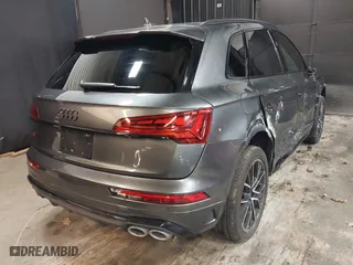 2024 Audi SQ5 Premium Plus with VIN WA1B4AFY5R2063431, listed as a IAAI auction lot 41710492 with 10,301 mi miles. Bid and sale history available at carsss.com. Image 4.