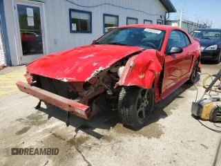 2003 Ford Mustang Standard z VIN 1FAFP40403F316344, wystawiony jako Copart lot #53992035 z przebiegiem 189 512 mil mil oraz Szkoda całkowita • Salvage title. Historia ofert i sprzedaży dostępna na DreamBid. Obrazek 1.