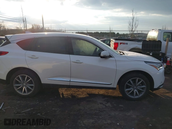 2023 Acura RDX w/Technology Package with VIN 5J8TC2H50PL012482, listed as a IAAI auction lot 41404970 with 4,225 mi miles. Bid and sale history available at carsss.com. Image 13.