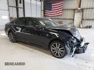 2014 Lexus GS 350 with VIN JTHCE1BL6E5024436, listed as a Copart auction lot 66339854 with 63,216 mi miles and Salvage Title. Bid and sale history available at carsss.com. Image 4.