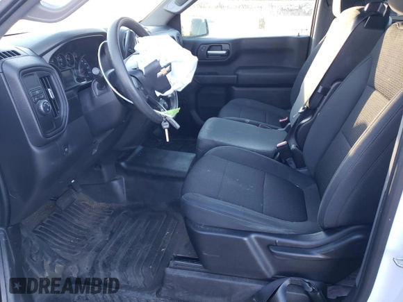 2021 Chevrolet Silverado 1500 Work Truck with VIN 3GCNWAEK4MG286148, listed as a Copart auction lot 75868924 with 47,269 mi miles and Salvage Title. Bid and sale history available at carsss.com. Image 7.