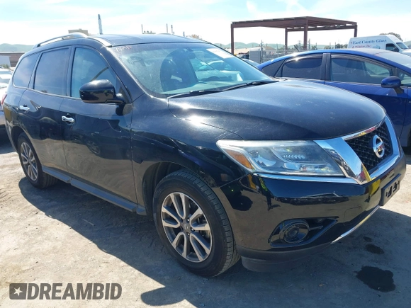 2013 Nissan Pathfinder SL with VIN 5N1AR2MM3DC667423, listed as a IAAI auction lot 41885459 with 140,970 mi miles and . Bid and sale history available at DreamBid. Image 1.