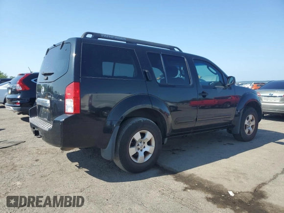 2007 Nissan Pathfinder SE z VIN 5N1AR18W87C637358, wystawiony jako Copart lot #61691545 z przebiegiem 97 134 mil mil oraz Czysty tytuł • Clean title. Historia ofert i sprzedaży dostępna na DreamBid. Obrazek 3.
