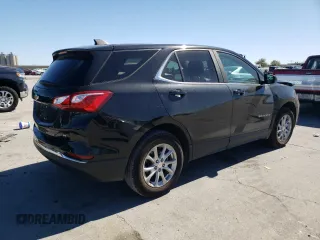 2021 Chevrolet Equinox LT with VIN 3GNAXKEV9ML316982, listed as a Copart auction lot 48827395 with 41,392 mi miles and Salvage Title. Bid and sale history available at DreamBid. Image 3.