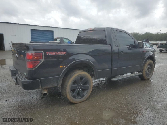 2014 Ford F-150 XL with VIN 1FTMF1CT9EFB54612, listed as a Copart auction lot 43210385 with 116,719 mi miles and Salvage Title. Bid and sale history available at carsss.com. Image 3.