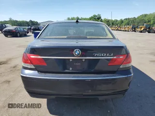 2008 BMW 7 Series 750Li z VIN WBAHN83598DT84968, wystawiony jako Copart lot #55589795 z przebiegiem 211 243 mil mil oraz Szkoda całkowita • Salvage title. Historia ofert i sprzedaży dostępna na DreamBid. Obrazek 6.