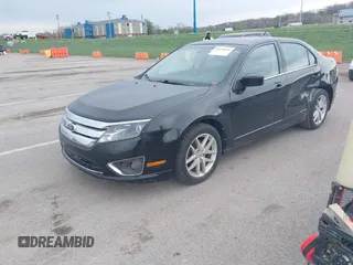 2011 Ford Fusion SEL with VIN 3FAHP0JG6BR331958, listed as a IAAI auction lot 41978266 with 158,982 mi miles. Bid and sale history available at carsss.com. Image 2.