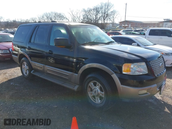 2003 Ford Expedition Eddie Bauer with VIN 1FMRU17W33LB96333, listed as a IAAI auction lot 41602281 with 227,420 mi miles. Bid and sale history available at carsss.com. Image 1.
