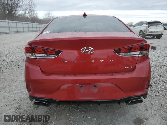 2018 Hyundai Sonata Limited with VIN 5NPE34AFXJH597363, listed as a Copart auction lot 44265065 with 120,603 mi miles and Salvage Title. Bid and sale history available at DreamBid. Image 6.
