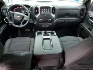 2022 Chevrolet Silverado 1500 Custom with VIN 3GCPABEK6NG528646, listed as a Copart auction lot 44184345 with 53,102 mi miles and Salvage Title. Bid and sale history available at DreamBid. Image 8.