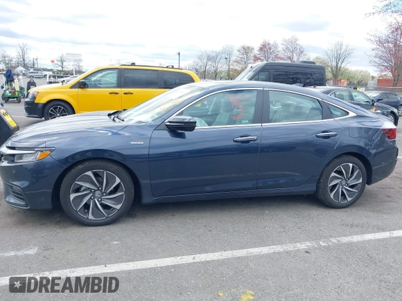 2022 Honda Insight Touring with VIN 19XZE4F90NE007552, listed as a IAAI auction lot 42038471 with 7,904 mi miles and . Bid and sale history available at carsss.com. Image 14.