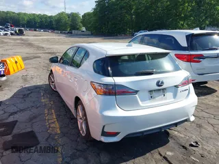 2014 Lexus CT 200h with VIN JTHKD5BH1E2175901, listed as a IAAI auction lot 42238546 with 157,577 mi miles and . Bid and sale history available at DreamBid. Image 3.