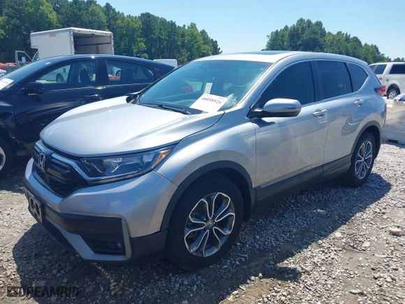 2022 Honda CR-V EX-L with VIN 7FARW1H83NE024361, listed as a IAAI auction lot 40058926 with 24,935 mi miles. Bid and sale history available at carsss.com. Image 20.