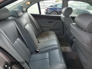 2001 BMW 5 Series 525iA with VIN WBADT43421GF57158, listed as a Copart auction lot 73212884 with 136,820 mi miles and Salvage Title. Bid and sale history available at carsss.com. Image 11.