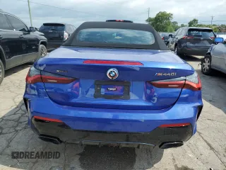2023 BMW 4 Series M440i xDrive with VIN WBA63AT03PCM23132, listed as a Copart auction lot 60886203 with 1,340 mi miles. Bid and sale history available at carsss.com. Image 6.