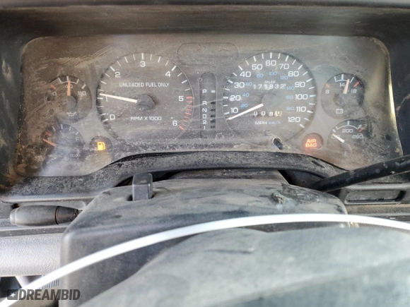1996 Dodge Ram 1500 with VIN 1B7HC16Y7TS670117, listed as a Copart auction lot 42807135 with 171,832 mi miles and Salvage Title. Bid and sale history available at carsss.com. Image 9.