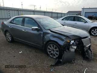 2010 Lincoln MKZ with VIN 3LNHL2JC9AR650943, listed as a Copart auction lot 87597055 with 257,655 mi miles and Salvage Title. Bid and sale history available at carsss.com. Image 4.