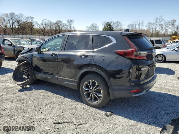 2020 Honda CR-V EX-L with VIN 5J6RW2H89LL016044, listed as a Copart auction lot 49769545 with 51,879 mi miles and Salvage Title. Bid and sale history available at carsss.com. Image 2.