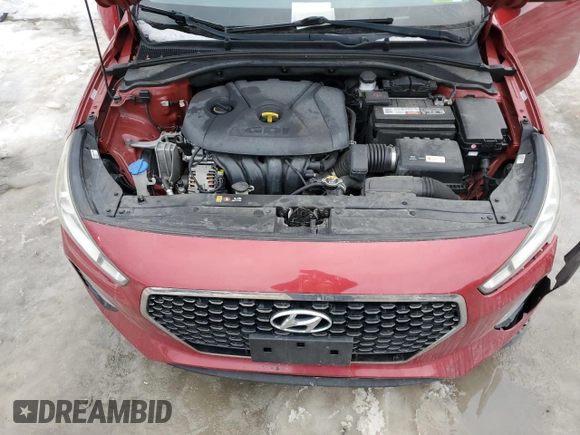 2018 Hyundai Elantra with VIN KMHH35LE4JU040084, listed as a Copart auction lot 88095905 with 98,784 mi miles and Salvage Title. Bid and sale history available at DreamBid. Image 11.