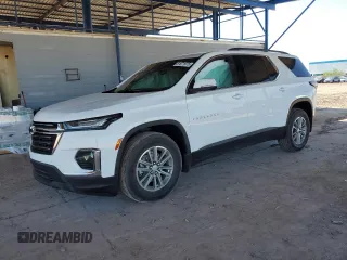 2022 Chevrolet Traverse LT Cloth with VIN 1GNERGKW7NJ145146, listed as a Copart auction lot 61671975 with 39,895 mi miles and Salvage title. Bid and sale history available at DreamBid. Image 1.