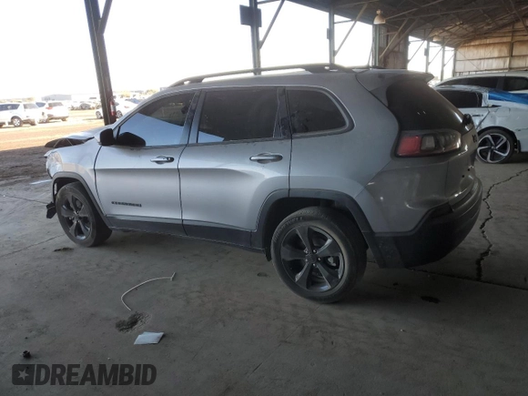 2021 Jeep Cherokee Altitude with VIN 1C4PJLLB7MD168999, listed as a Copart auction lot 44343825 with 49,093 mi miles and Salvage Title. Bid and sale history available at carsss.com. Image 2.
