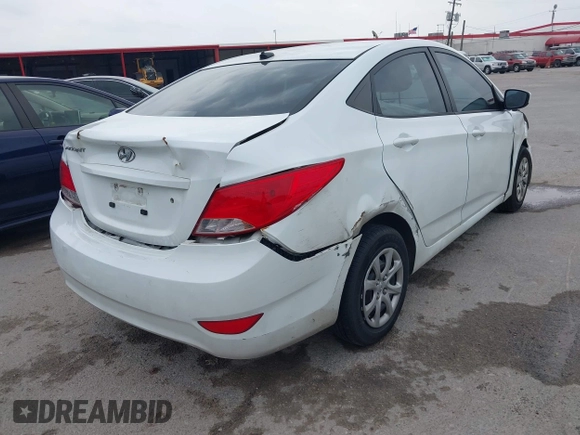 2015 Hyundai Accent GLS with VIN KMHCT4AE3FU861627, listed as a IAAI auction lot 42064547 with 140,622 mi miles and . Bid and sale history available at carsss.com. Image 4.