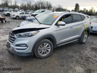 2017 Hyundai Tucson SE with VIN KM8J3CA46HU339201, listed as a Copart auction lot 45934775 with 0 mi miles and Salvage Title. Bid and sale history available at carsss.com. Image 1.