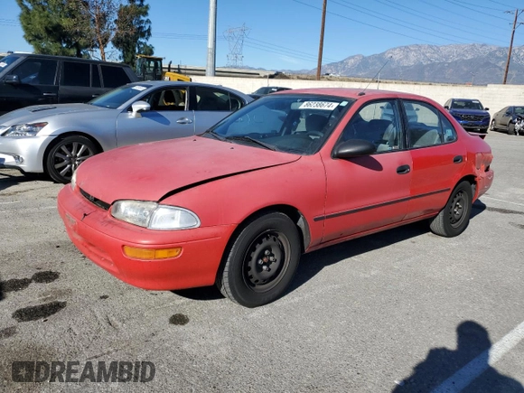 1995 Geo Prizm z VIN 1Y1SK5266SZ058383, wystawiony jako Copart lot #86238674 z przebiegiem 86 707 mil mil oraz Szkody całkowita. Historia ofert i sprzedaży dostępna na DreamBid. Obrazek 1.
