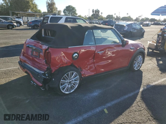 2024 MINI Convertible Cooper S with VIN WMW43DL09R3S04560, listed as a Copart auction lot 78483604 with 1,169 mi miles and Clean Title. Bid and sale history available at carsss.com. Image 3.