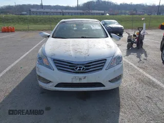 2014 Hyundai Azera Limited with VIN KMHFH4JG8EA390171, listed as a IAAI auction lot 41844326 with 159,884 mi miles and . Bid and sale history available at carsss.com. Image 12.