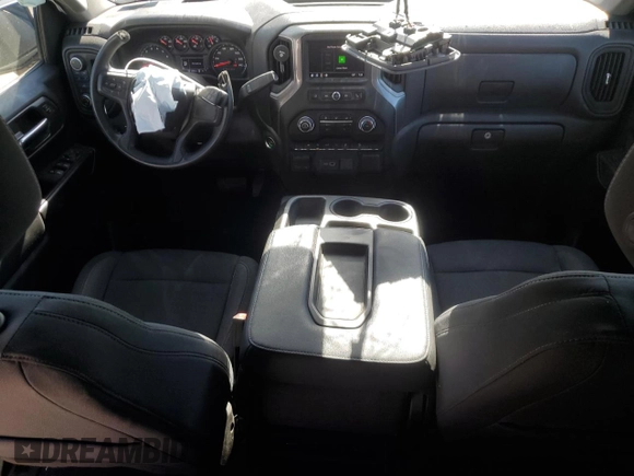 2022 Chevrolet Silverado 1500 Custom Trail Boss with VIN 3GCUDCETXNG649141, listed as a Copart auction lot 43565075 with 53,898 mi miles and Salvage Title. Bid and sale history available at DreamBid. Image 8.